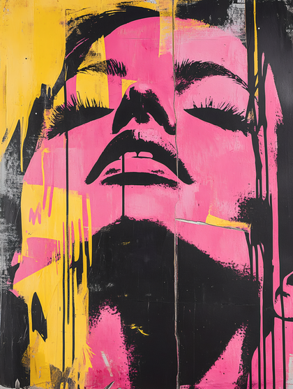 Marilyn Pop Art Portrait