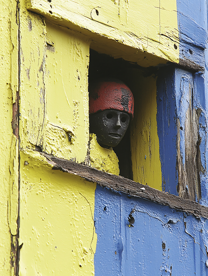 Mask in the Window