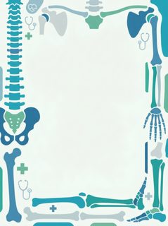 skeleton medical border