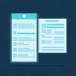 Medical app UI