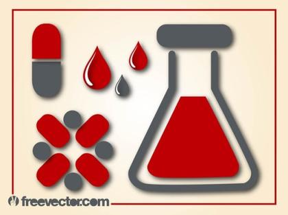 Medical Icons Set Free Vector