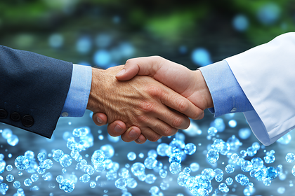 Medical Partnership Handshake
