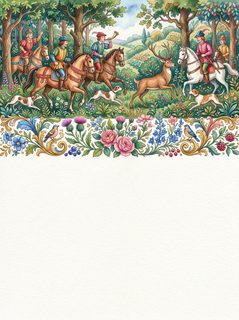 medieval hunting border