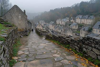 Medieval Village Street