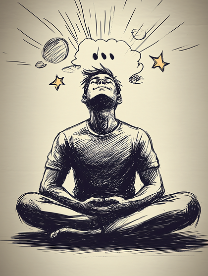 Meditating