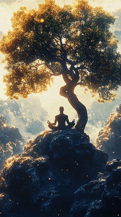 Meditative Mountaintop Moment