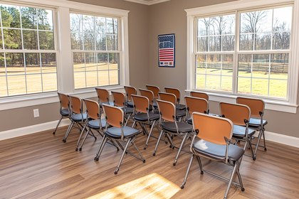 Meeting Room Chairs Arrangement