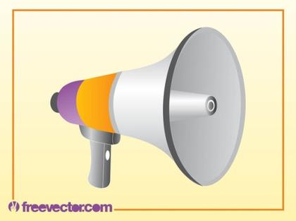 Megaphone Free Vector