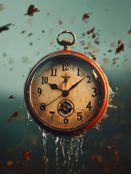 Melting Timepiece