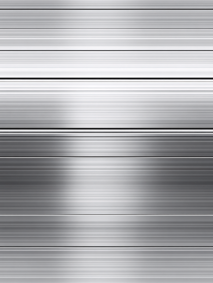 Metallic Horizontal Stripes