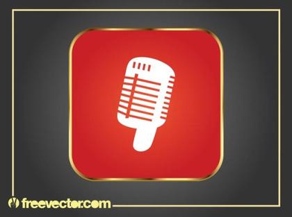 Microphone Icon Free Vector