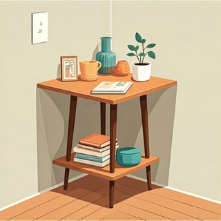 corner accent table