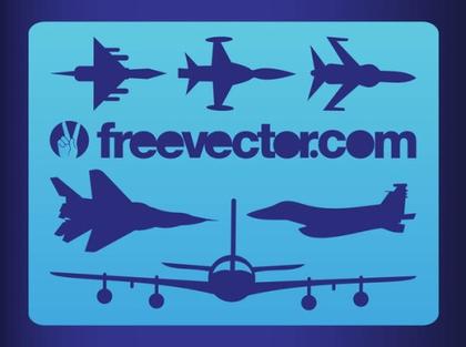 Military Planes Free Vector