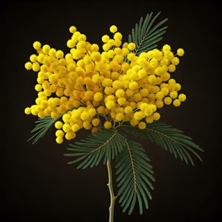 Mimosa Flowers