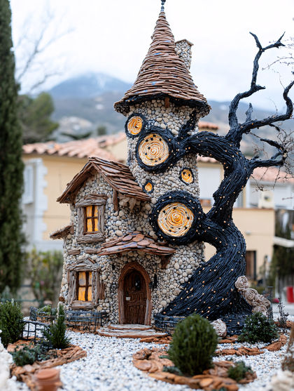 Miniature Stone House