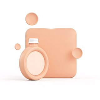 cosmetic bottle mockup
