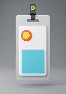3d id badge
