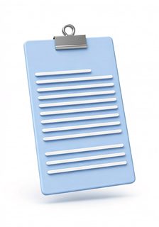 Blue Clipboard