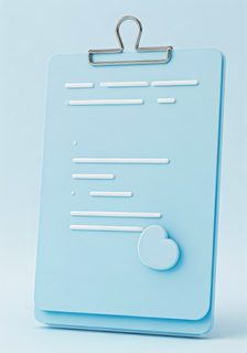 Medical Clipboard Heart