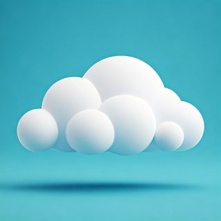 3d cloud illustration
