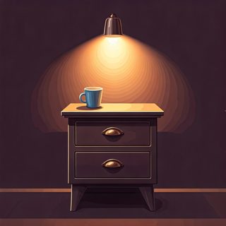 bedside table lamp