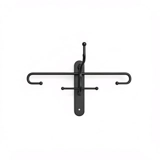 black wall hook