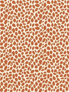 orange leaf pattern