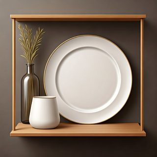 minimalist-tableware-display