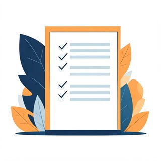checklist clipboard illustration