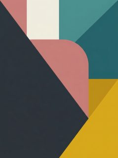 geometric abstract composition