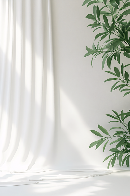 Minimalist Interior with Plants