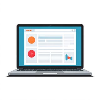 laptop web interface