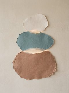 layered paper wall art