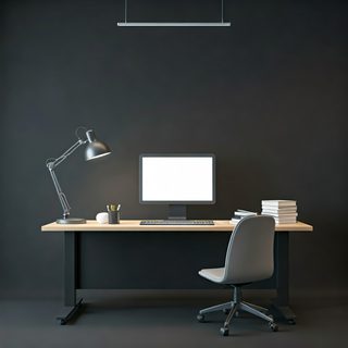 modern office desk