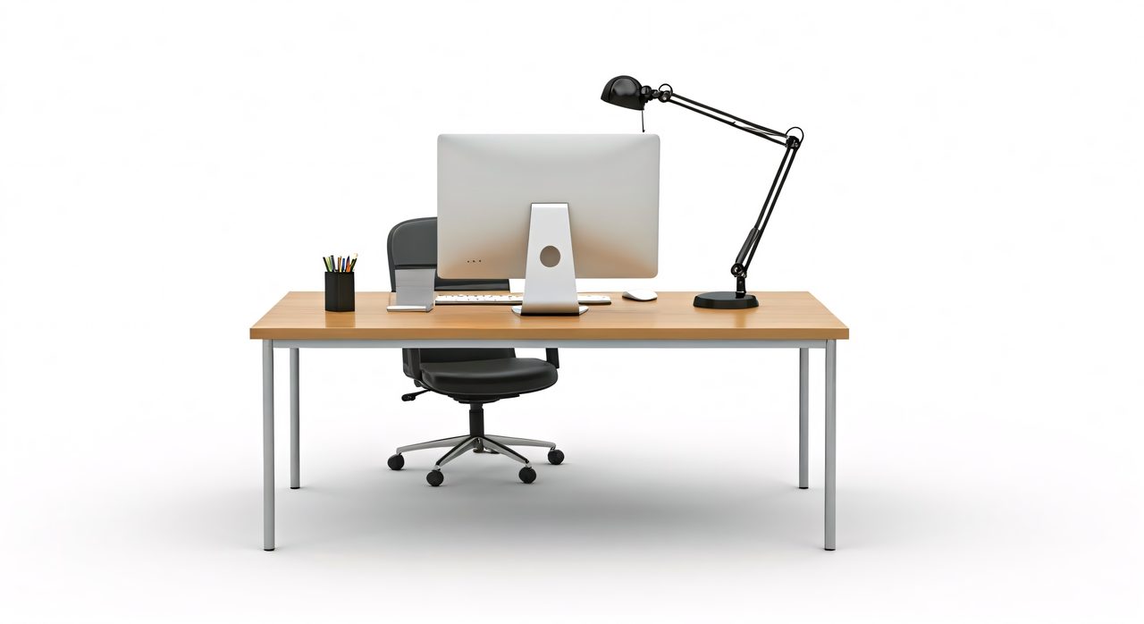 modern office desk