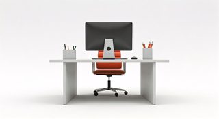 modern office desk