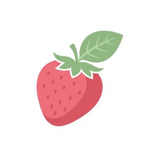 strawberry fruit illustration