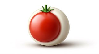 red tomato sphere