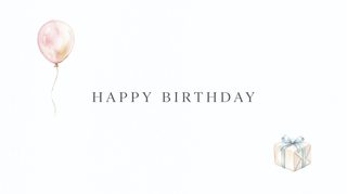 watercolor birthday card