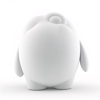 white 3d character