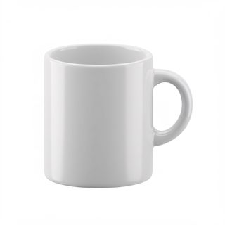 white coffee mug