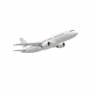 blank passenger jet