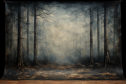 Misty Forest Backdrop