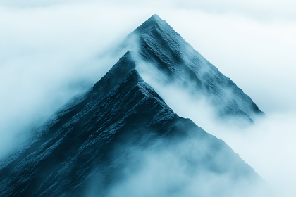 Misty Mountain Peaks