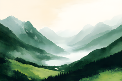 Misty Mountain Valley