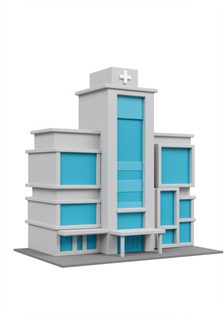3D Hospital Building