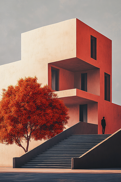Modern Architectural Stairway