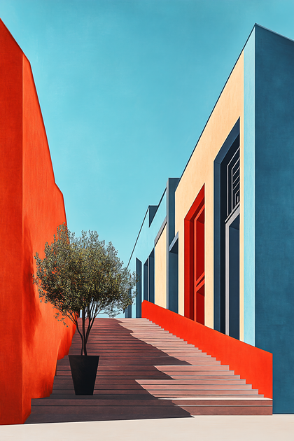 Modern Architectural Steps