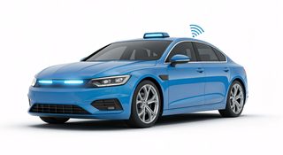 connected autonomous taxi