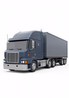 blue-semi-truck
